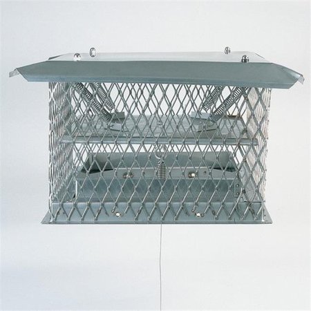 INTEGRA MILTEX Bernard Dalsin Mfg. Co. 050813 8 Inch  x 13 Inch  Chim-a-lator Deluxe Damper  11 Inch  High  W/30' Cable 34605